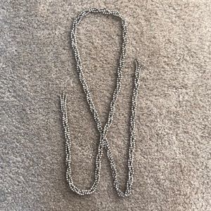 Vintage Braided Rhinestone Necklace/Belt